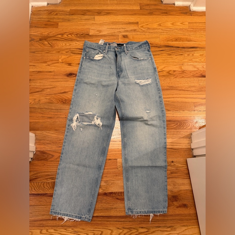 Levi's Men's Light Blue Straight Jeans